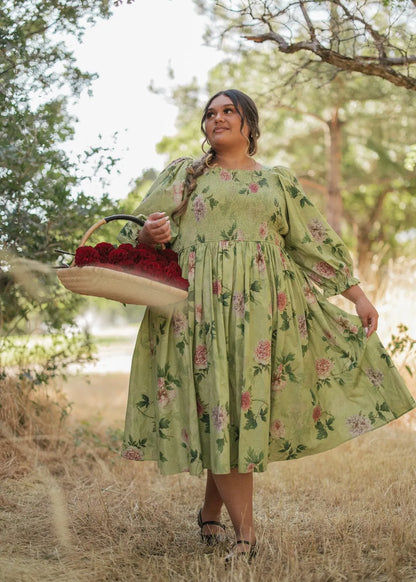 Wren Dress Dresses - JessaKae - Wren Dress - Spring Garden / XXS