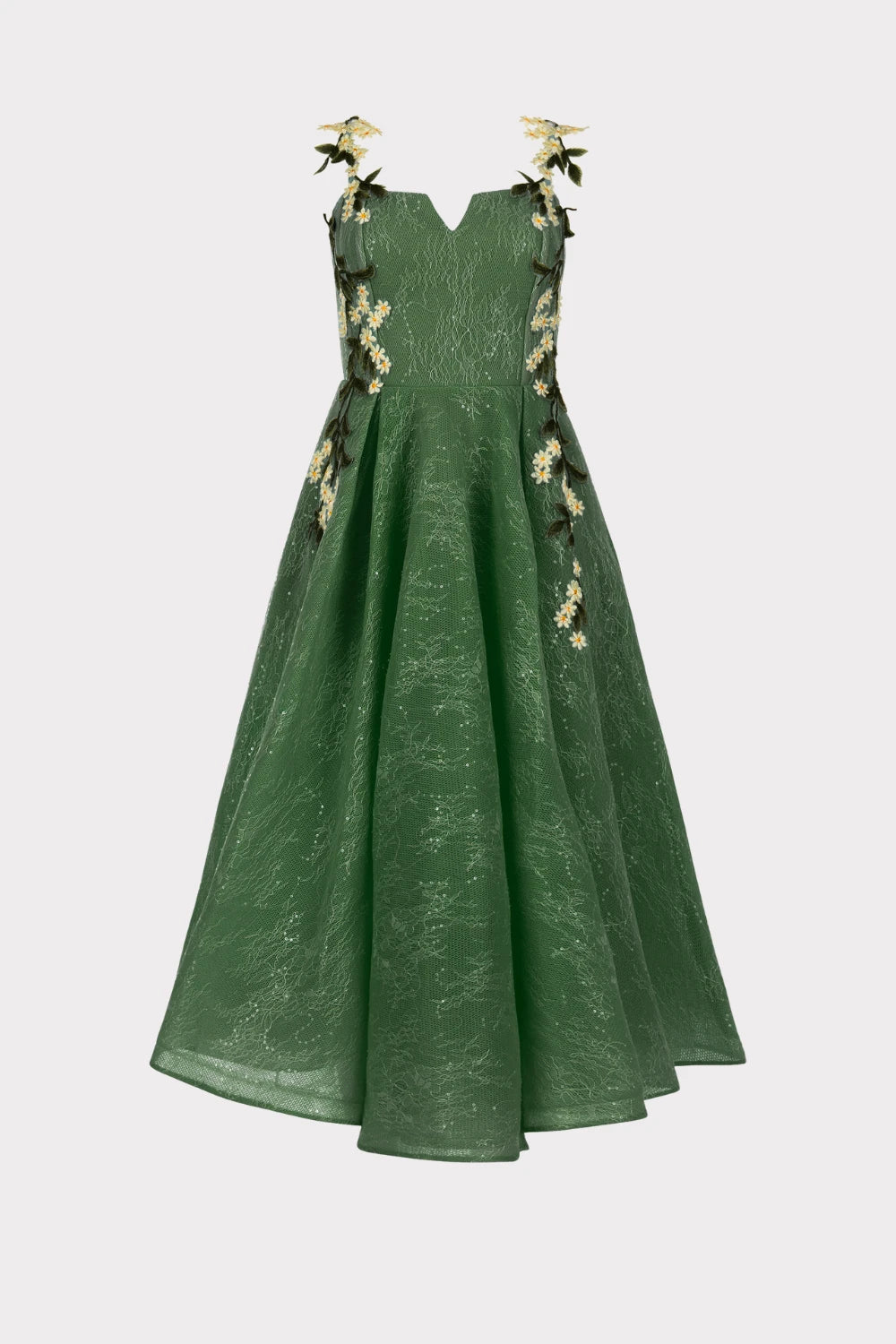 Lily Petal Dress green ghost