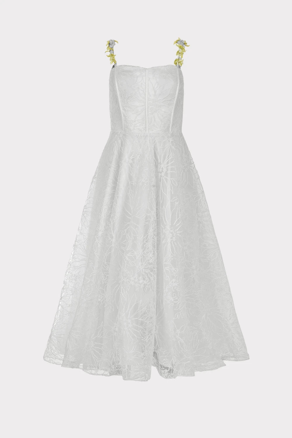 Lily Petal Dress white lily ghost