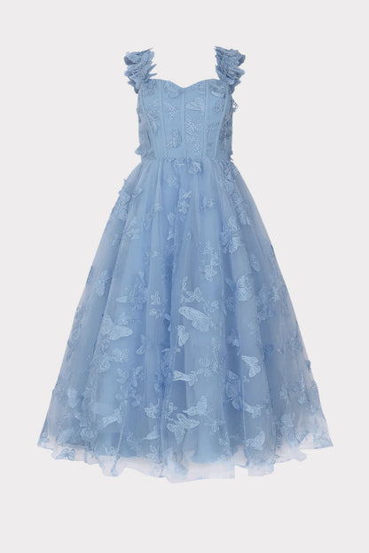 Mariposa Dress flutter blue ghost