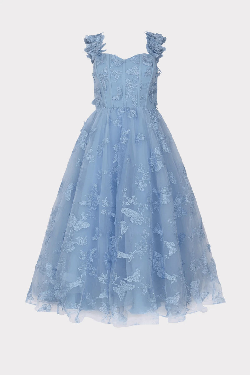 Mariposa Dress flutter blue ghost