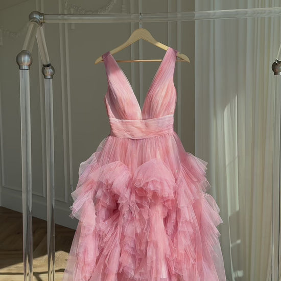 Calypso V-Neck A-Line Dress