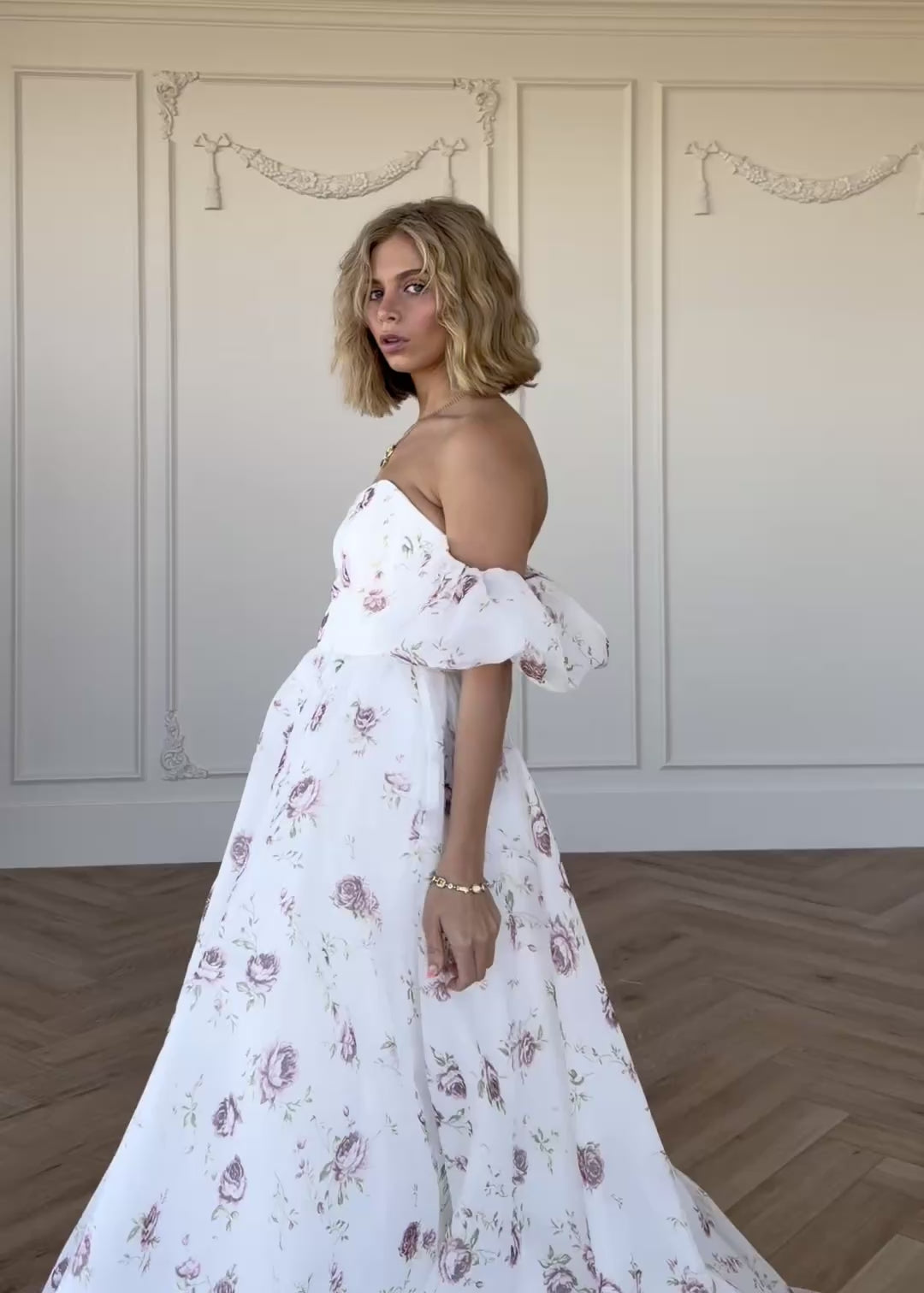 evangeline floral maxi dress Evangeline Dress | Occasion Dress in Sizes XXS–6X