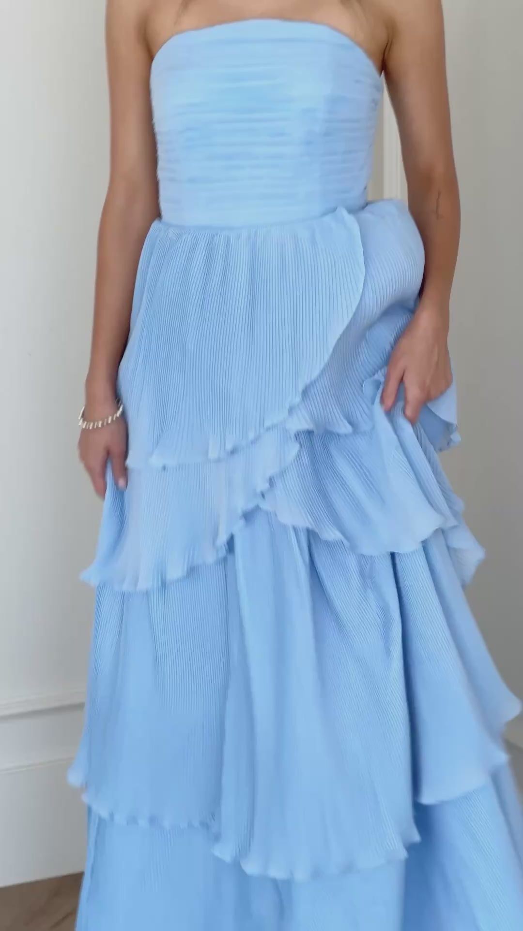 Nori Strapless Tiered Dress | Occasion Dress in Sizes XXS–6X