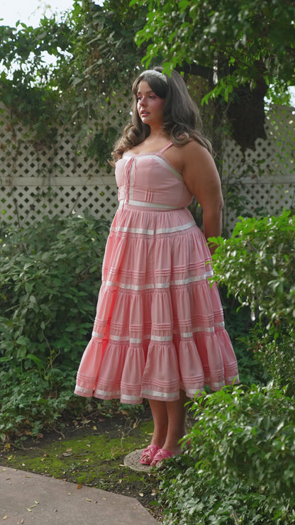 Delores Dress in Pink