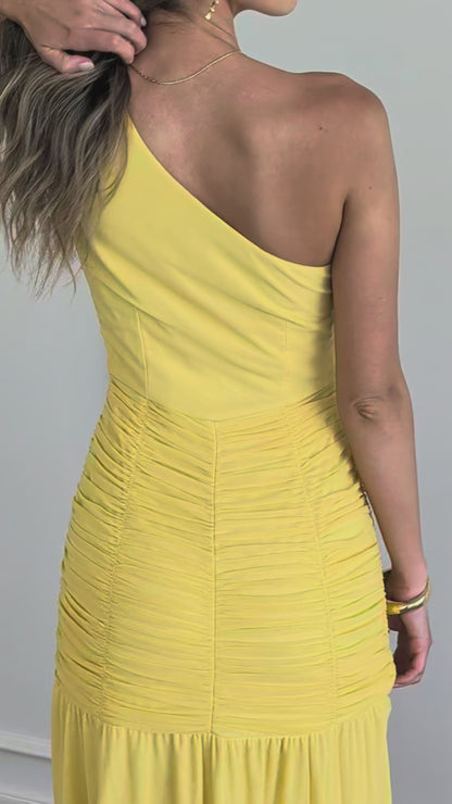 Celiana Drop-Waist Dress