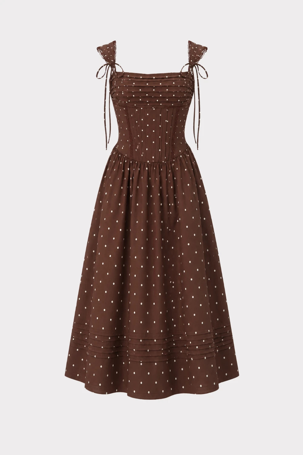 Rosella Dress brown ghost
