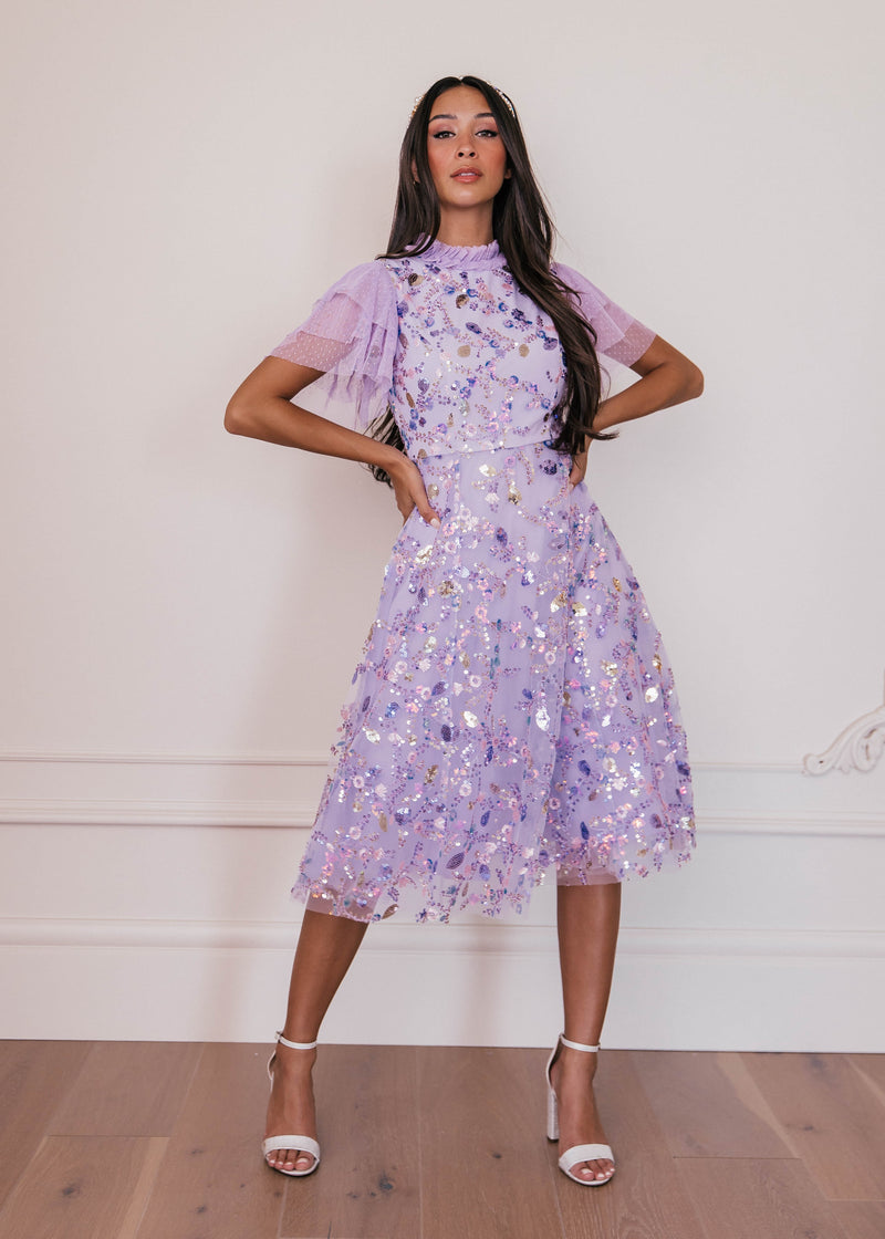 Jessakae Regale Dress Lavender / 5X