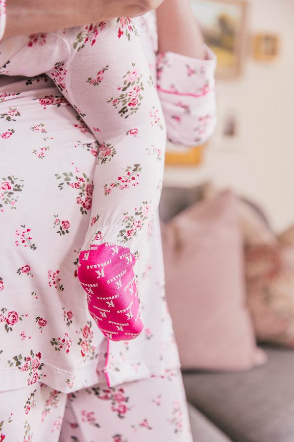 Enchanted Rose Footie Pajama