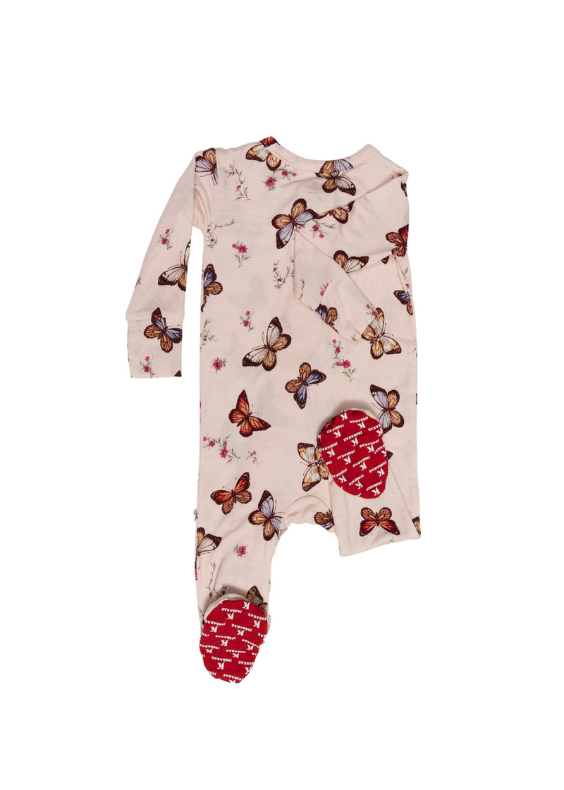 Butterfly Blossom Footie Pajama
