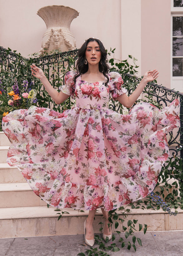 Amelia Dress - Peach Blossom