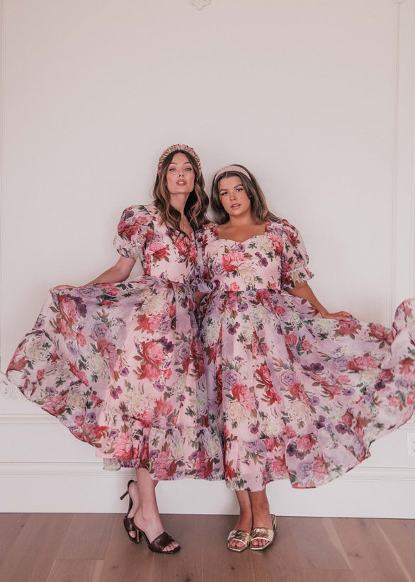 Amelia Dress - Peach Blossom