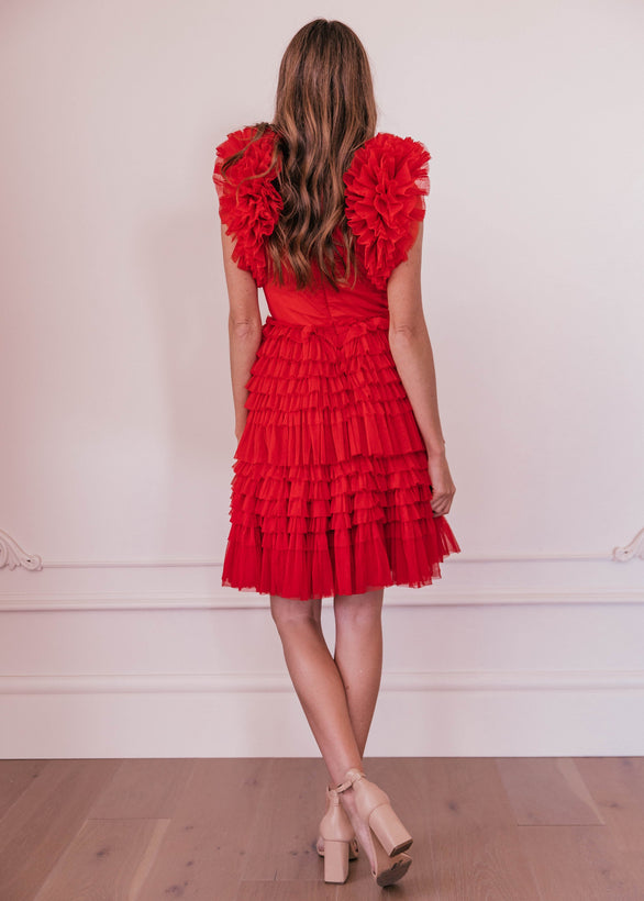 Cherish Dress - Red