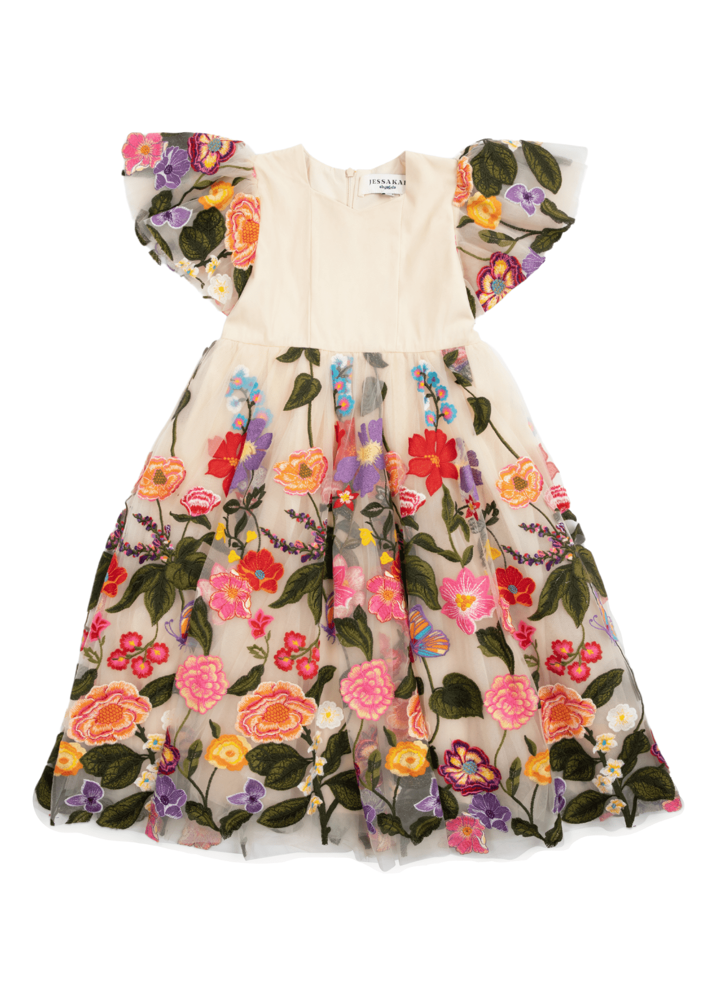 Fairytale Girls Dress Girls Dress - JessaKae - Fairytale Girls Dress - Blush / 12-18M