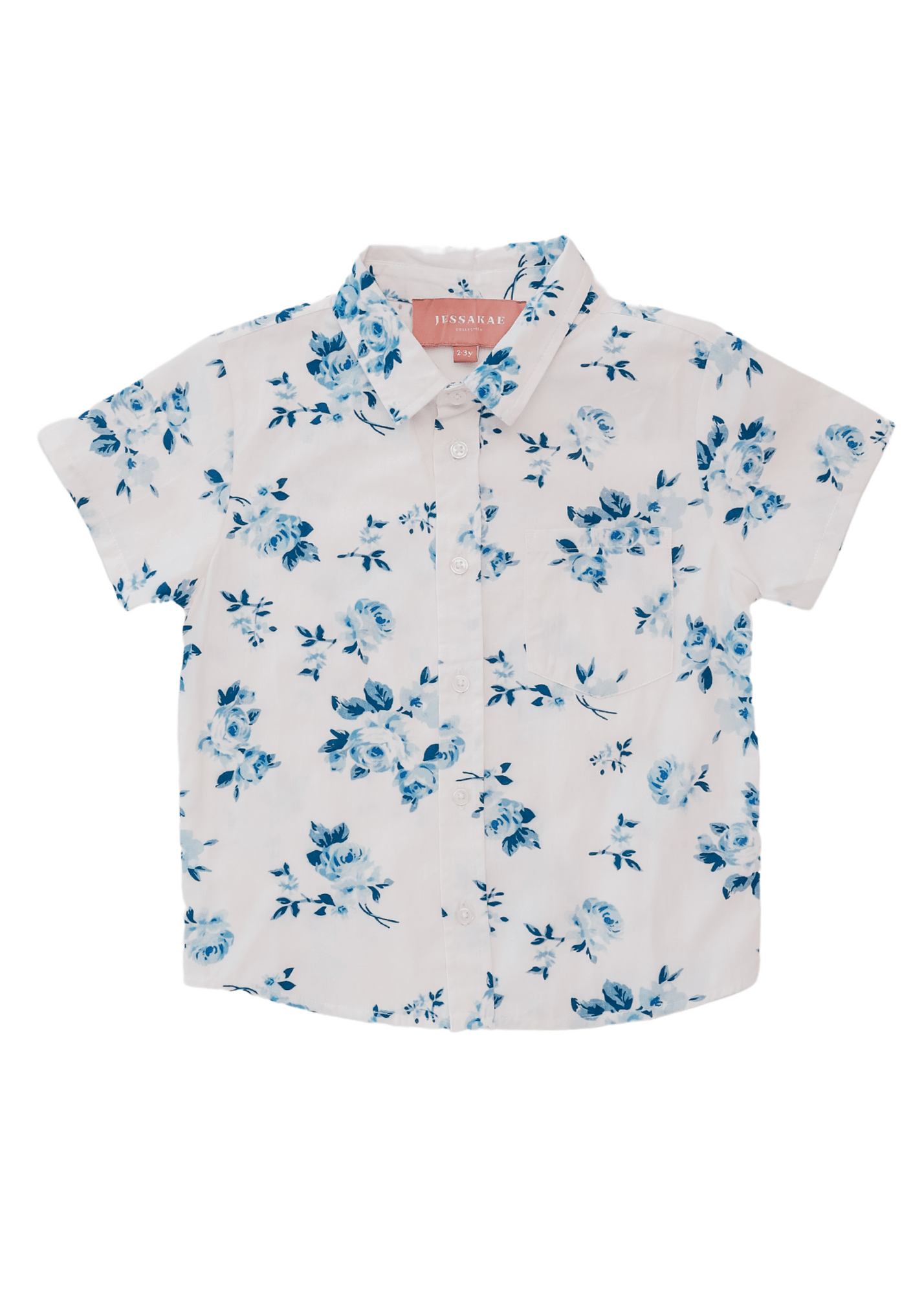 Free Spirit Boys Button Down - White