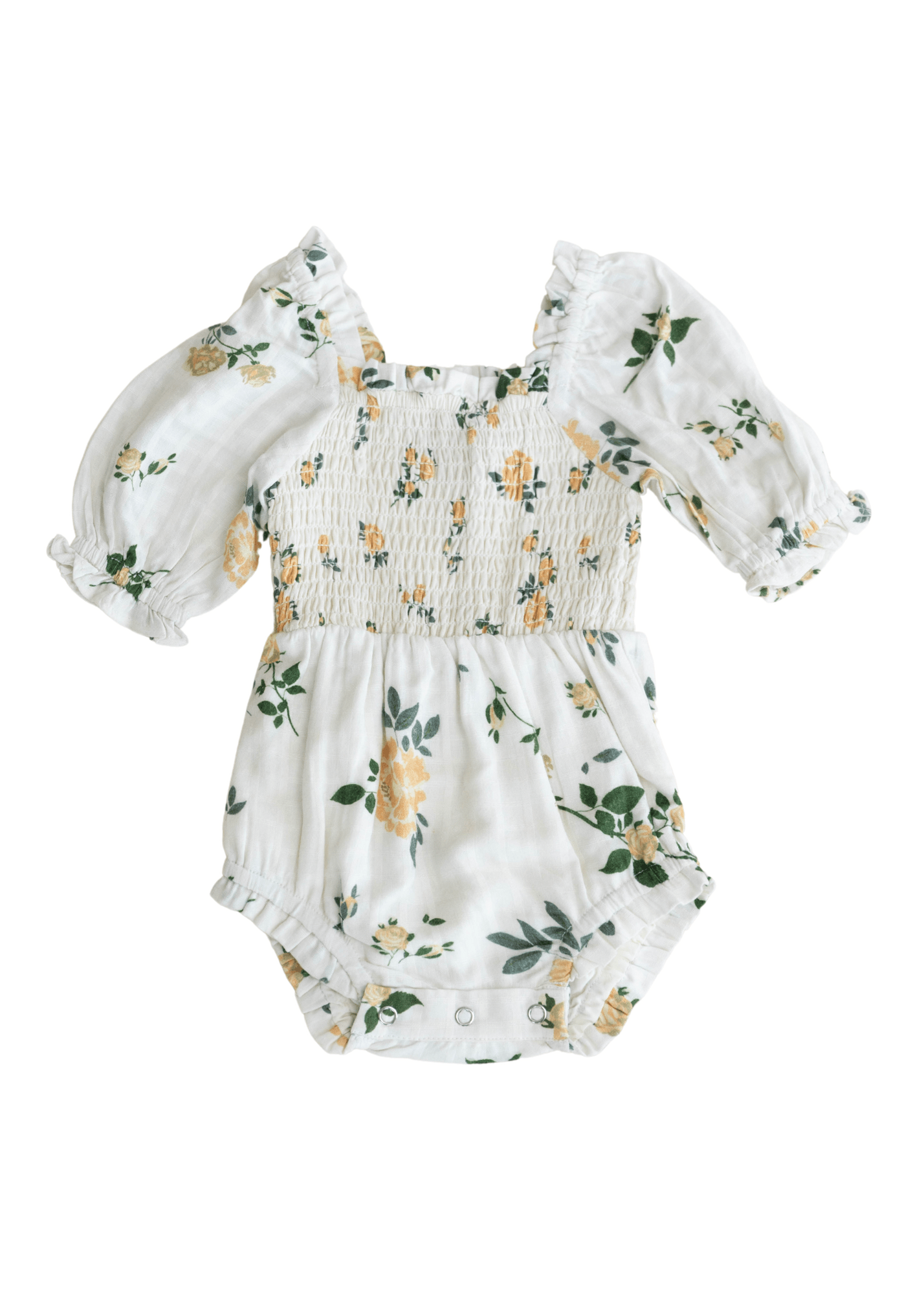 Garden Dweller Baby Romper - Ivory