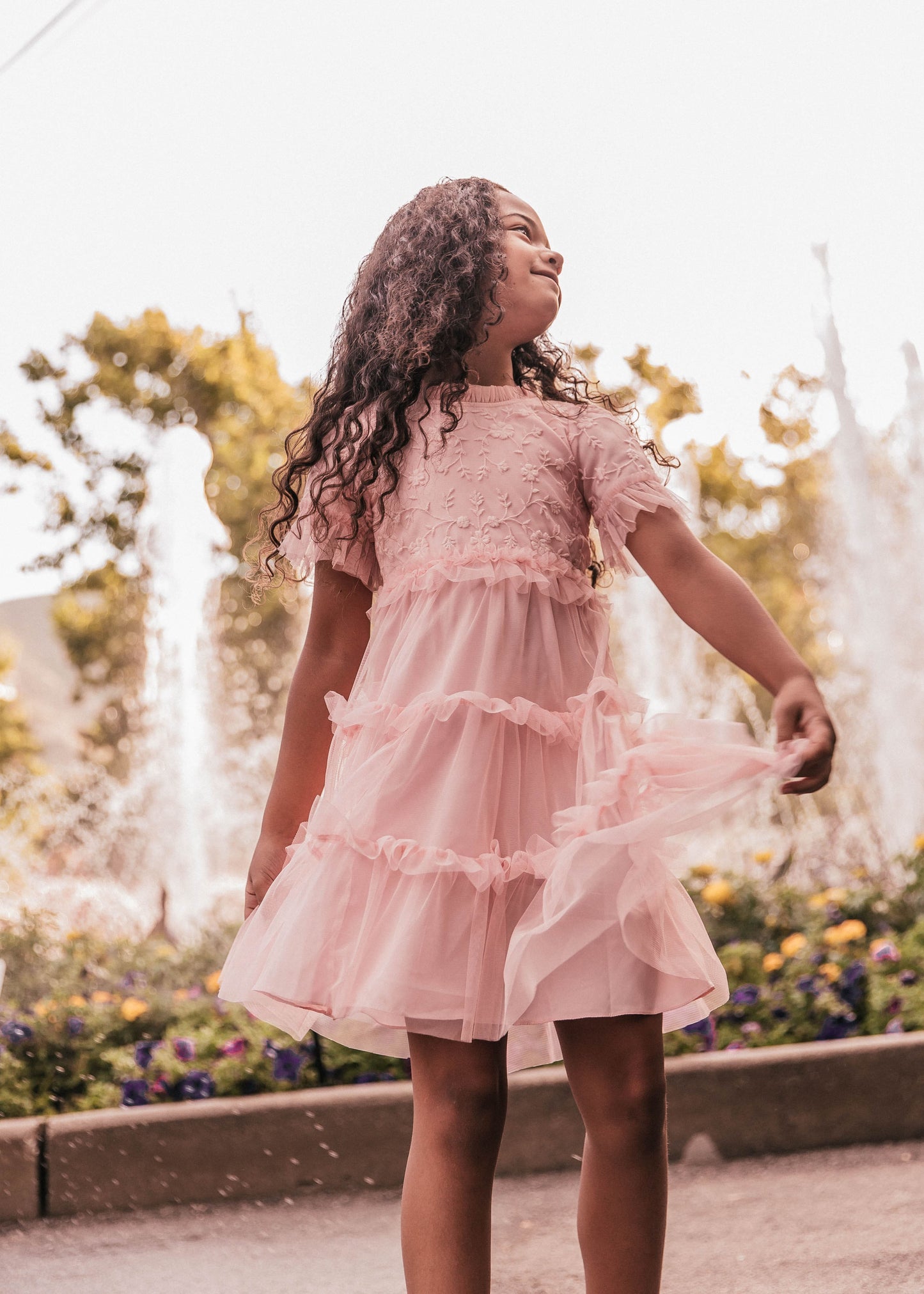 Harper Girls Dress Girls Dress - JessaKae - Harper Girls Dress_Pink/         4-5Y