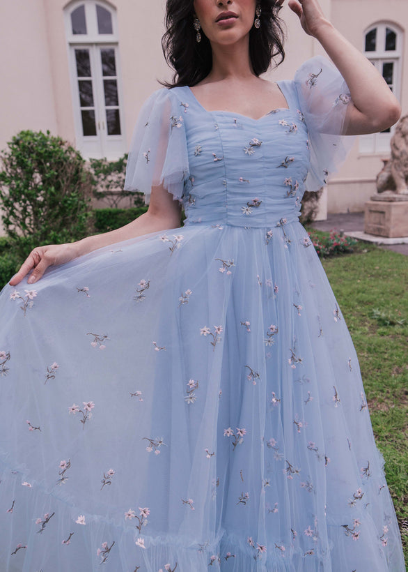 Highgrove Dress - Blue