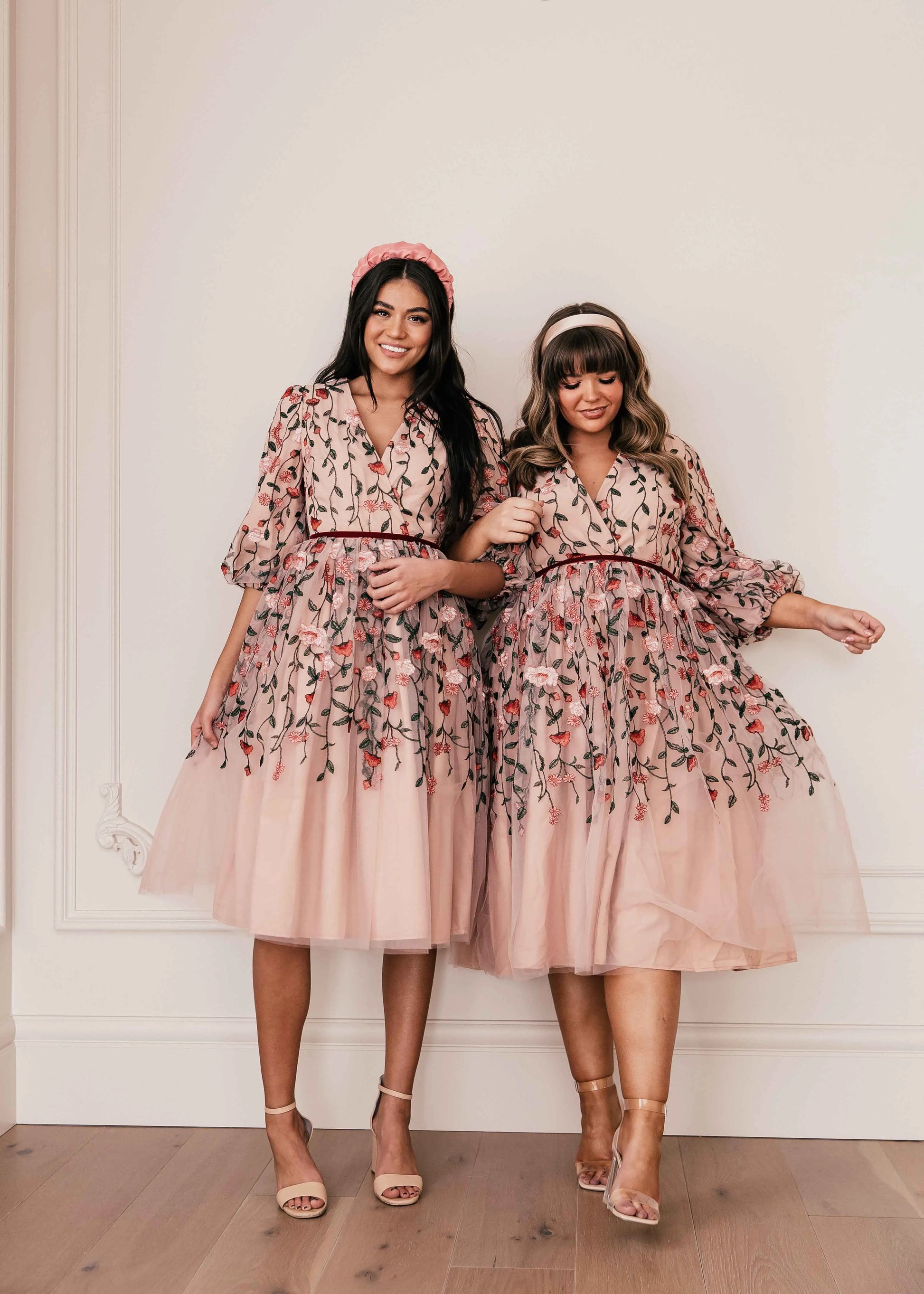 Holly Dress Dresses - JessaKae - Holly Dress - Rose / XXS