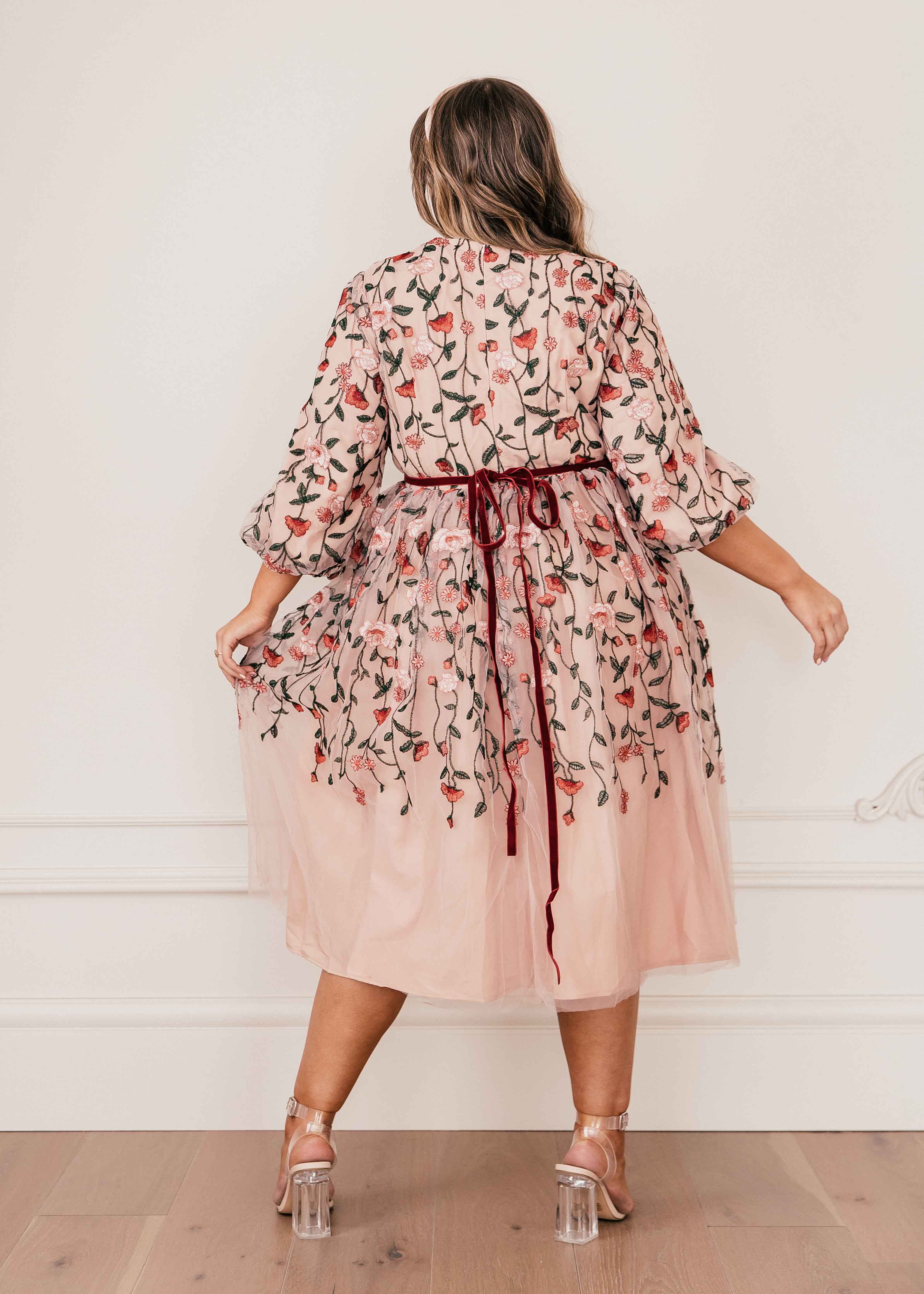 Holly Dress - Rose