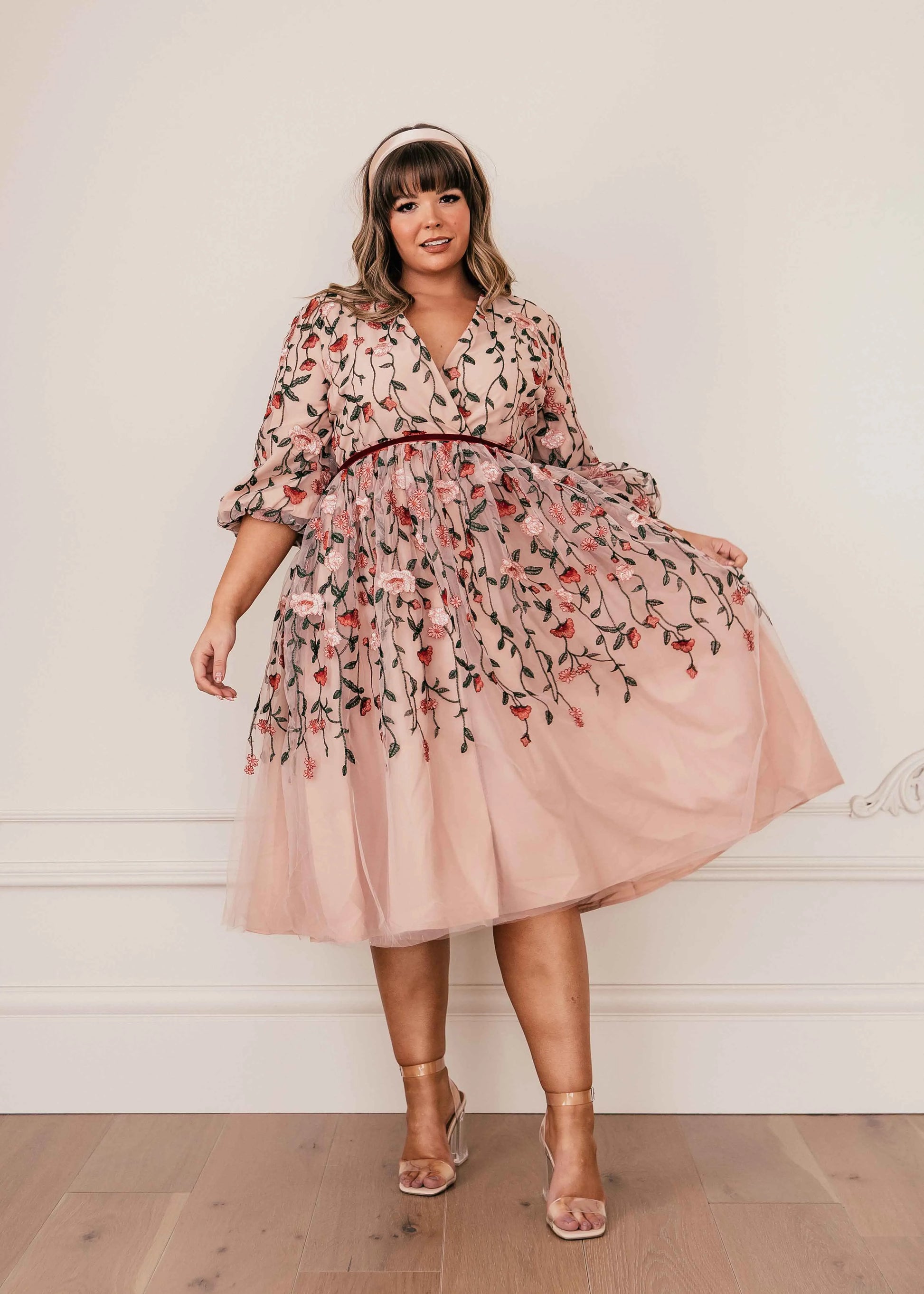 Holly Dress Dresses - JessaKae - Holly Dress - Rose / XXS