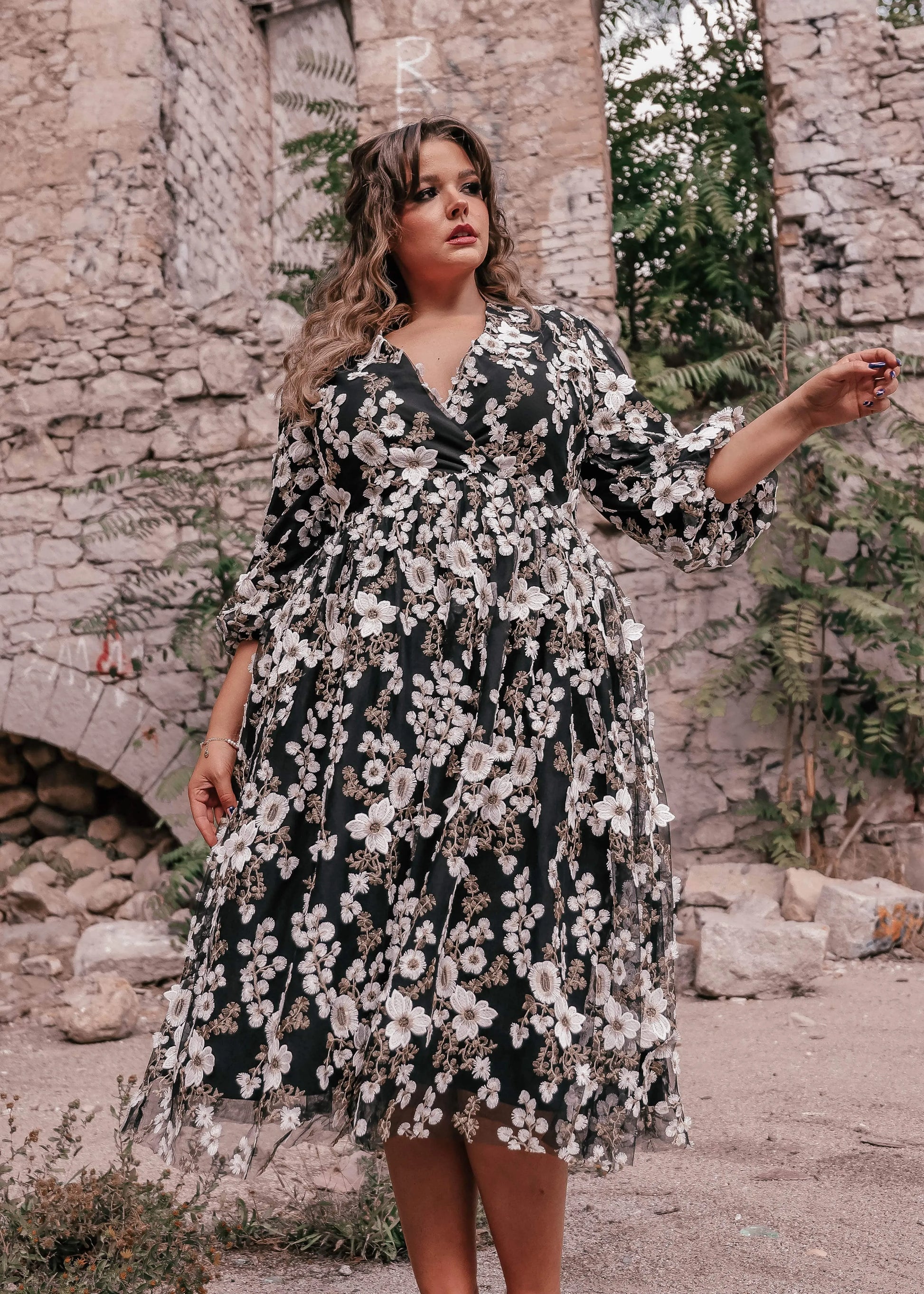 Holly Dress Dresses - JessaKae - Holly Dress - Rose / XXS