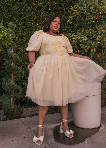 Honey Bee Dress Dresses - JessaKae - Honey Bee Dress - Yellow / XXS