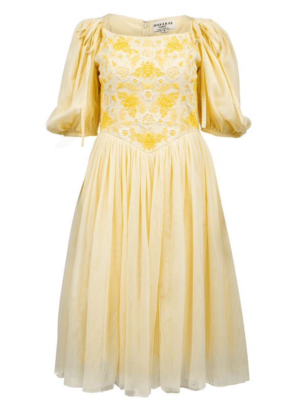 Honey Bee Dress - Yellow