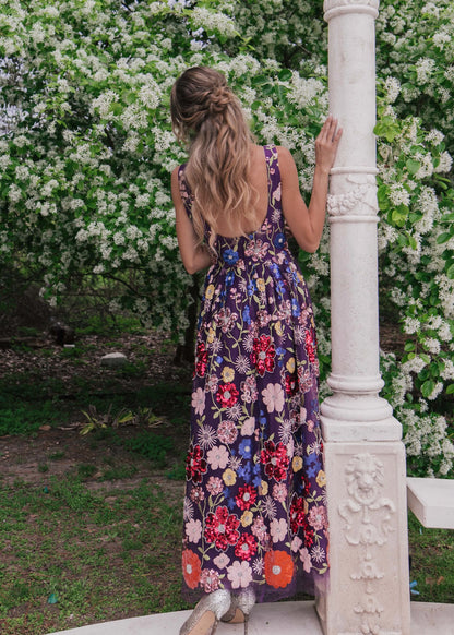 Jasmine Dress Dresses - JessaKae - Jasmine Dress - Royal Purple / XXS