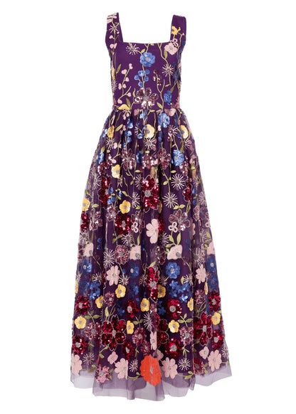 Jasmine Dress Dresses - JessaKae - Jasmine Dress - Royal Purple / XXS