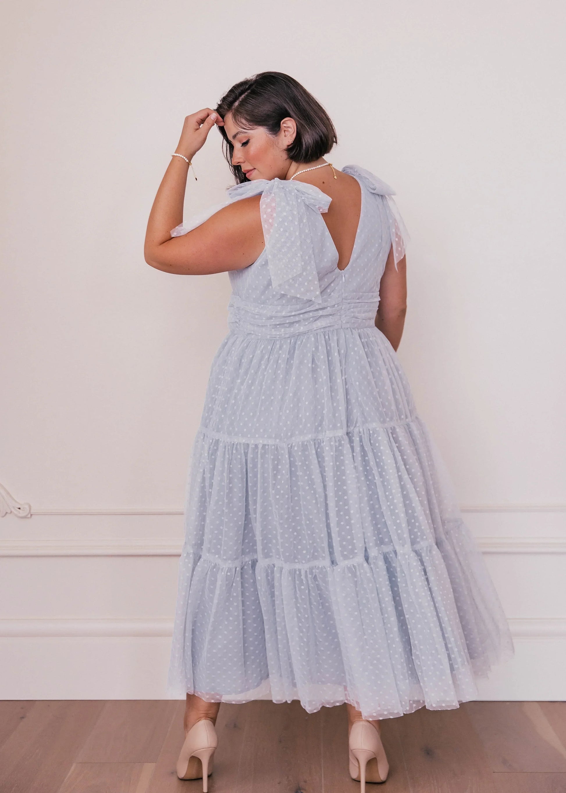 Jeanne Dress Dusty Blue | Occasion Dress in Sizes XXS6X | JessaKae Jeanne Dress Dusty Blue | Occasion Dress in Sizes XXS6X | JessaKae