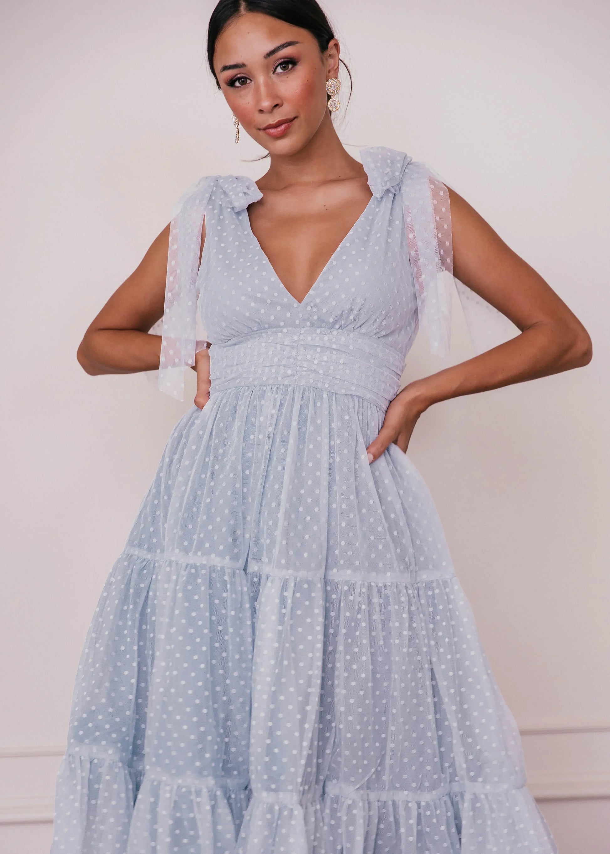 Jeanne Dress Dusty Blue | Occasion Dress in Sizes XXS6X | JessaKae Jeanne Dress Dusty Blue | Occasion Dress in Sizes XXS6X | JessaKae