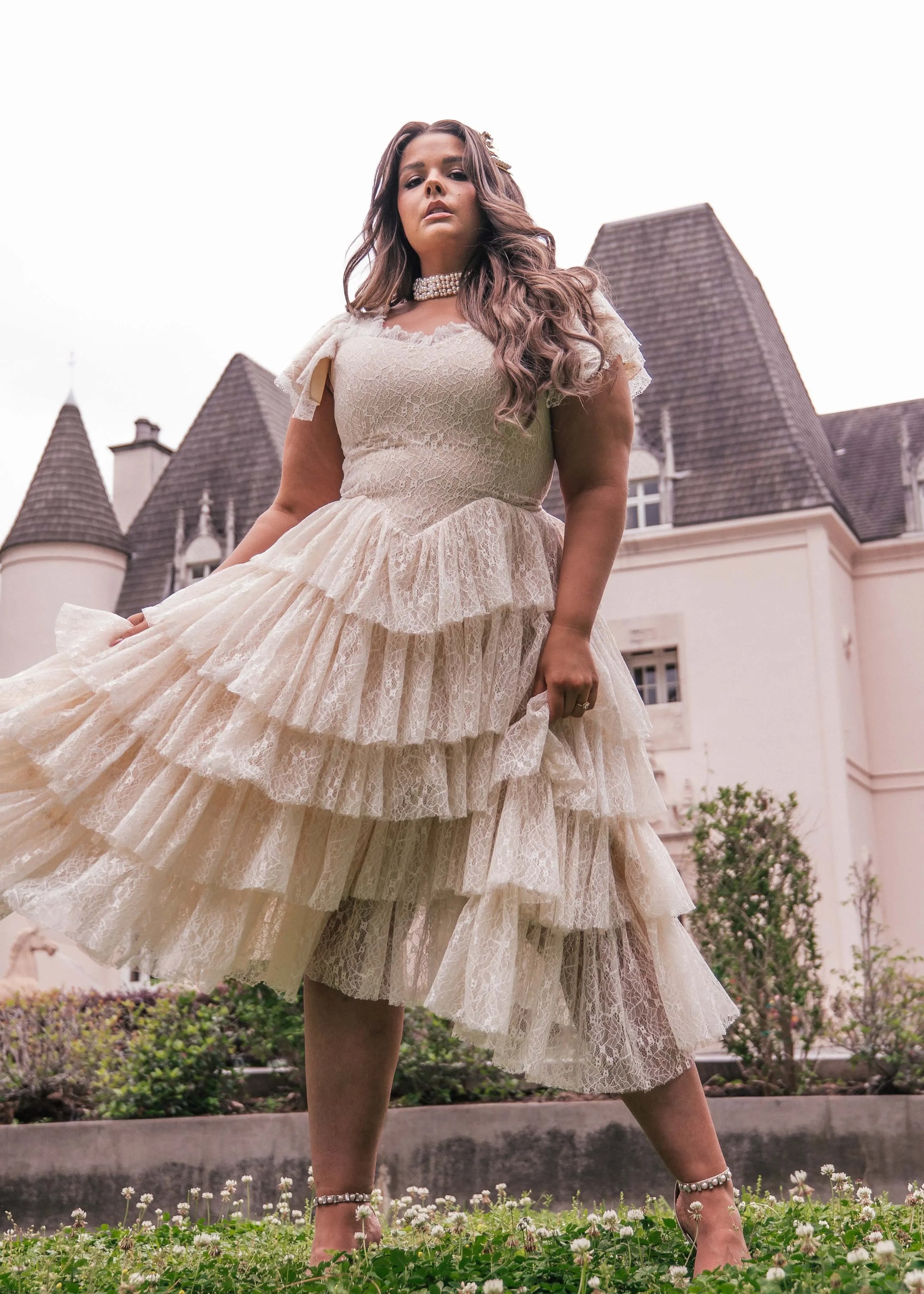 Mia Dress Champagne | Occasion Dress in Sizes XXS6X | JessaKae Mia Dress Champagne | Occasion Dress in Sizes XXS6X | JessaKae