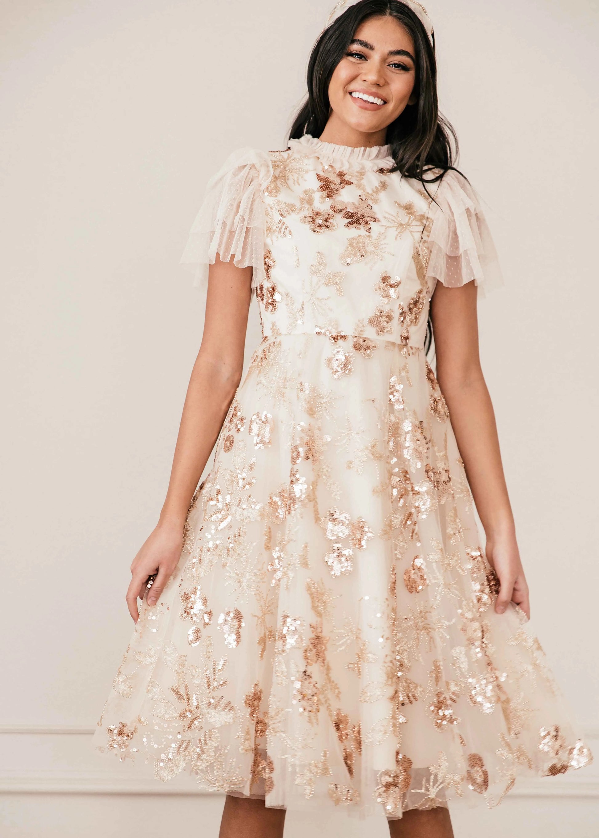 Moonlight Dress Dresses - JessaKae - Moonlight Dress - Cream / XXS