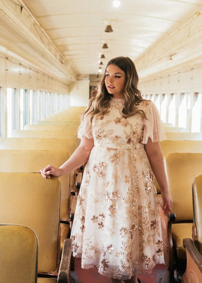 Moonlight Dress Dresses - JessaKae - Moonlight Dress - Cream / XXS