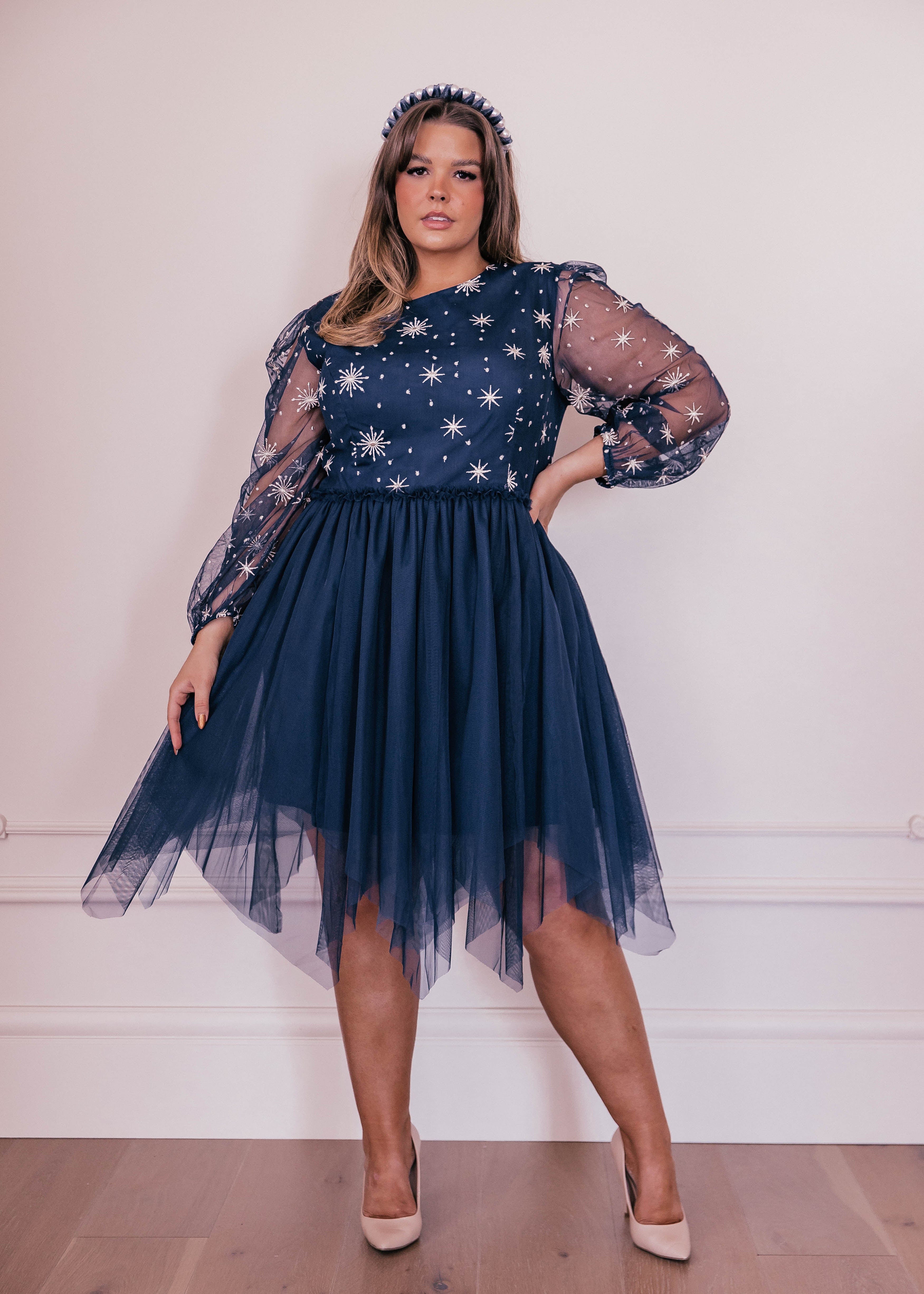 Mystic Dress - Navy