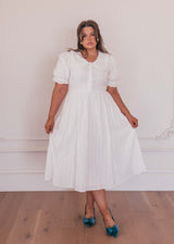 chic size inclusive model wearing JessaKae Pyper Dress Dresses