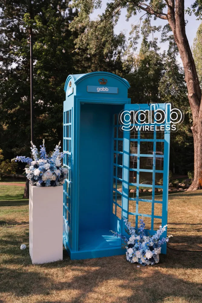 The booth we built for Gabb