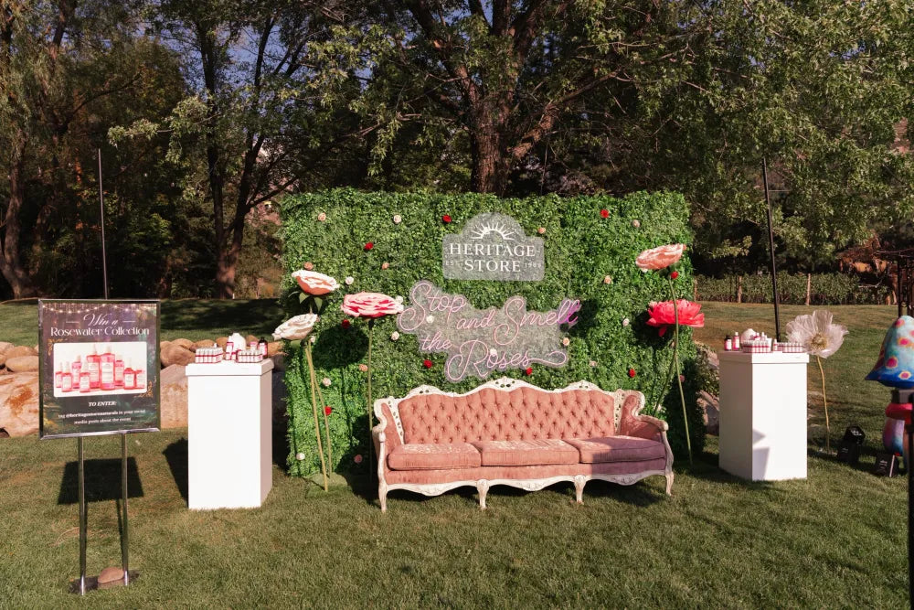 The booth we built for Heritage Store Naturals