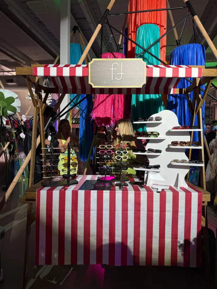 The booth we built for Free and Fiery