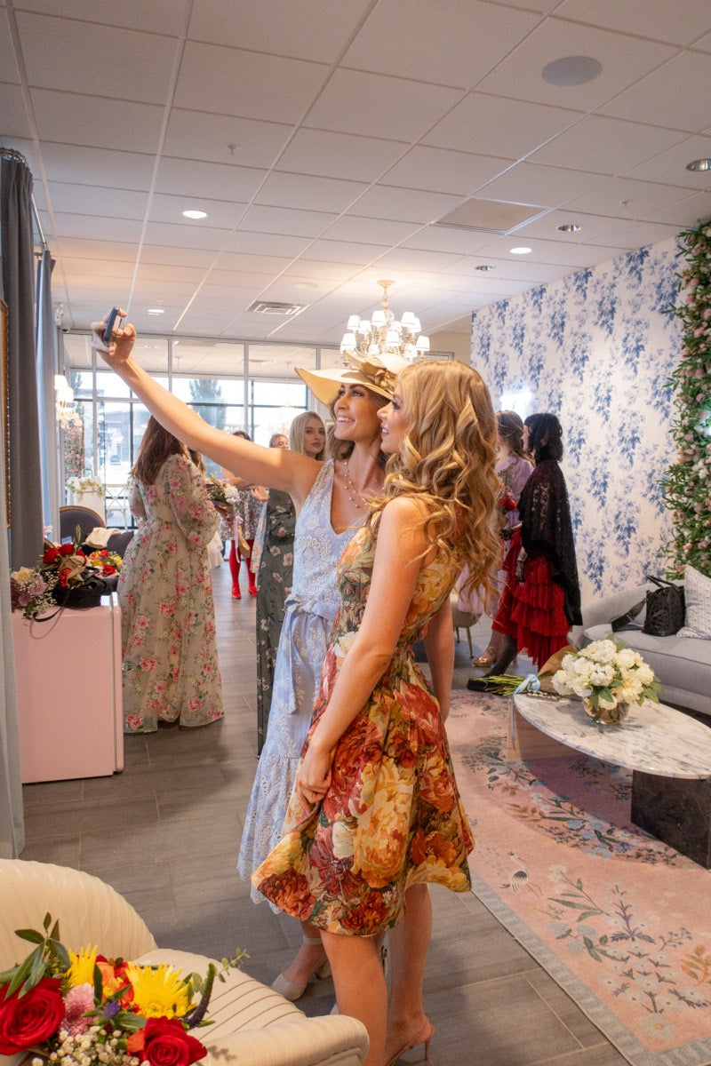 Guests at a JessaKae showroom event