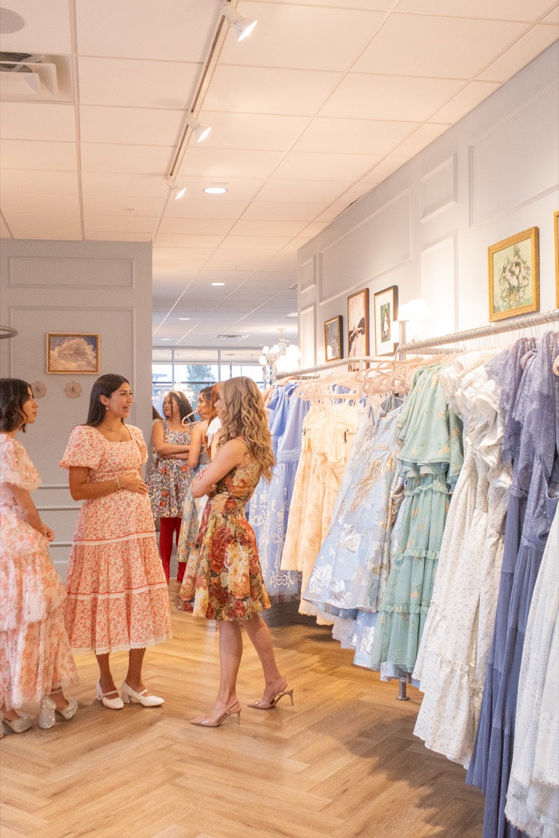 Guests at a JessaKae showroom event